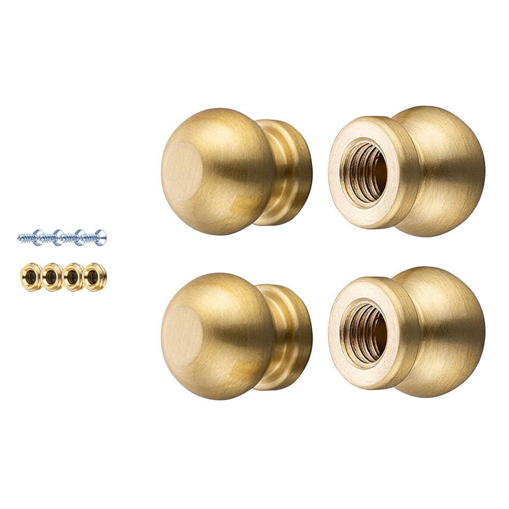 Brass Board Feet Set of 4 for  - Display Risers Set review and price