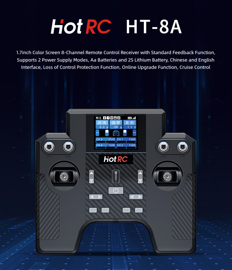Hotrc HT-8A 2.4G 8CH  Transmit - Tamiya Model Paint Set review and price