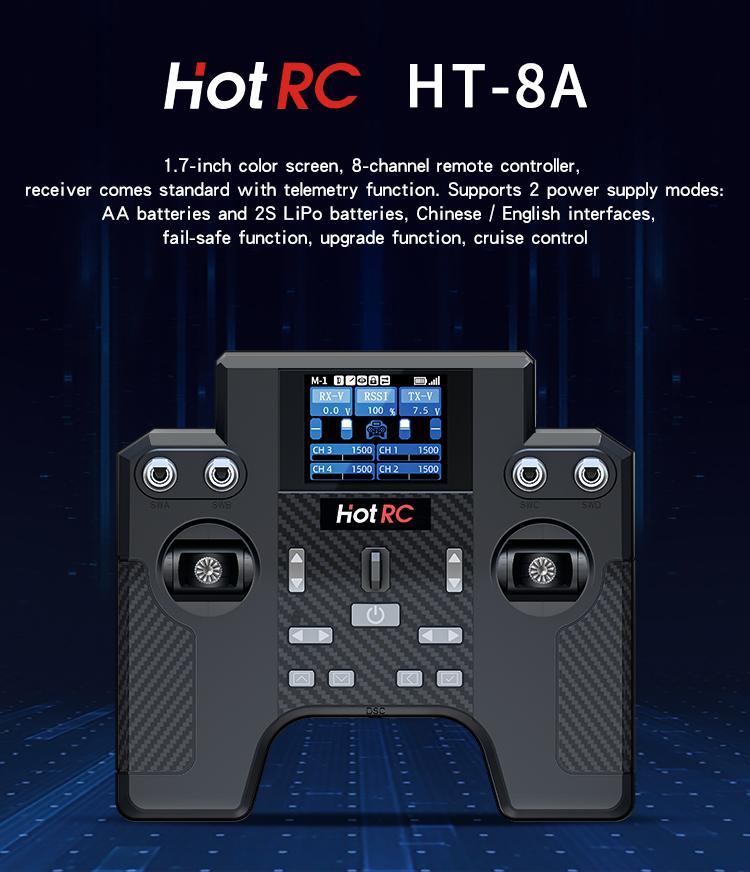 Hotrc HT-8A 2.4G 8CH Transmitt - Tamiya Model Paint Set review and price