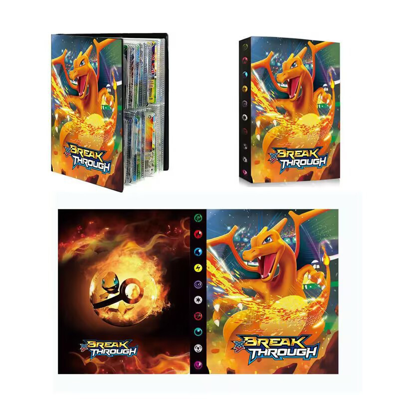 240PCS Cartoon Album Card Book - Pokemon Binder Card review and price