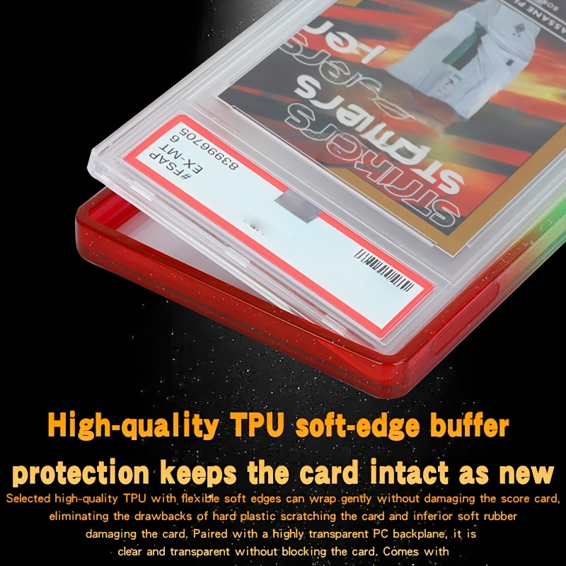 Gradient Glitter TPU Slab Bump - Graded Card Display review and price