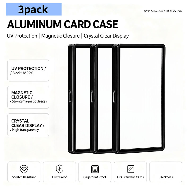3Pcs PSA CGC Magnetic Card Cas - Graded Card Display review and price