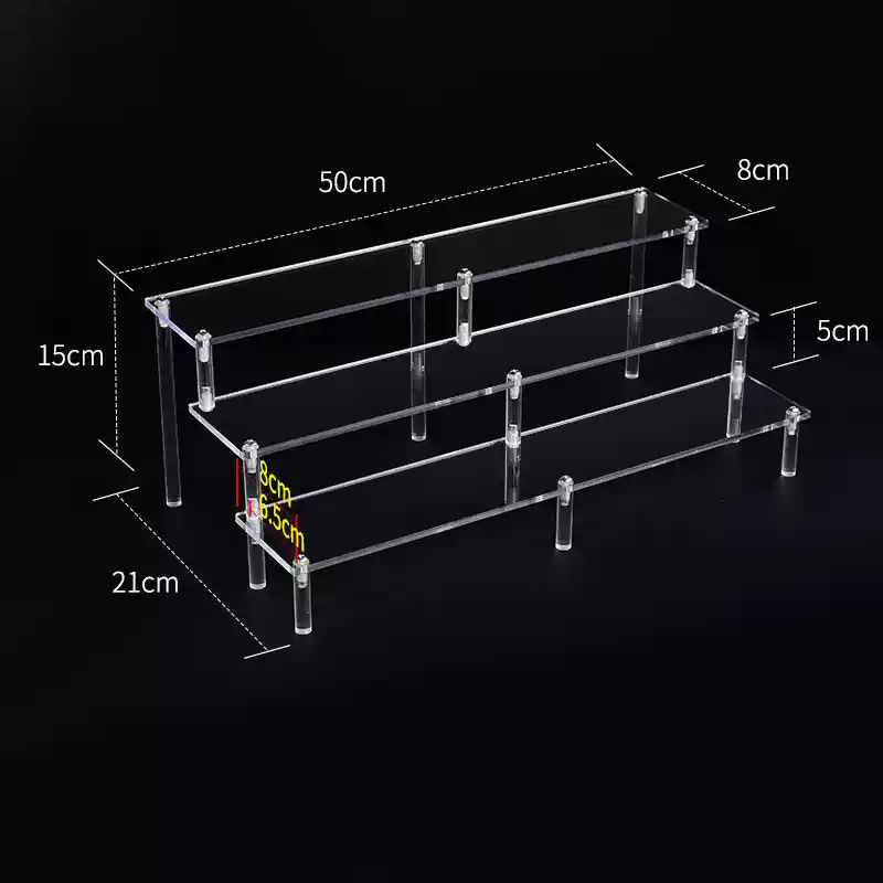 Acrylic Riser Display Shelf,3  - Display Risers Set review and price